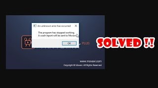 Solved Movavi Video Editor Stopped Working [upl. by Nahamas288]