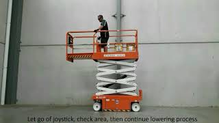 Scissor Lift Tutorial  Better Rentals [upl. by Henke618]