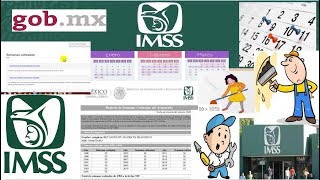 2020 CÓMO CONSULTAR Y DESCARGAR REPORTE DE SEMANAS COTIZADAS IMSS [upl. by Ulises309]