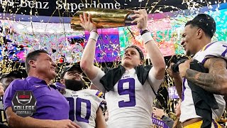 Clemson vs LSU CFP National Championship  College Football Highlights [upl. by Morel269]