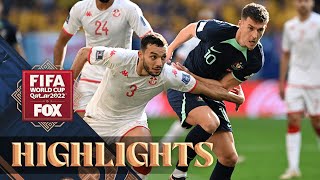 Tunisia vs Australia Highlights  2022 FIFA World Cup [upl. by Iasi]