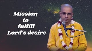 19th Dec 24  HG Pradyumna Mishra Prabhu  Mission to fulfill Lords desire  ISKCON Chowpatty [upl. by Eiramrebma]