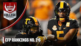 CFP Rankings No 16 REVEALED  ESPN College Football [upl. by Erbes]