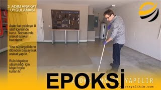 Epoksi Nasıl Yapılır  5 Adımda Basitçe Epoksi Zemin Kapla [upl. by Noirrad934]