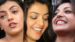 Kajal Aggarwal HOT Face Close up 💋  kajal aggarwal hot compliation 2022  south indian actress hot [upl. by Smitty]