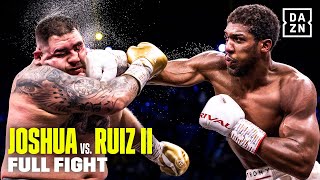 The Rematch  Anthony Joshua vs Andy Ruiz Jr II Full Fight [upl. by Phonsa]