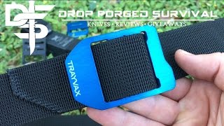 TRAYVAX CINCH  EDC Belt  Full Test amp Review [upl. by Adnolahs]