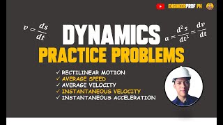 DYNAMICS PRACTICE PROBLEMS 1 [upl. by Ollopa459]