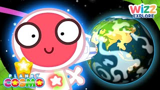 Planet Cosmo  Viewing Earth From Outer Space  Full Episodes  Wizz Explore [upl. by Forkey]