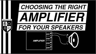 A SIMPLE Rule For Choosing An Amplifier  Ohms Watts amp More [upl. by Sandye]