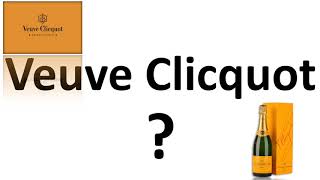 How to say Veuve Clicquot CORRECTLY French Champagne Pronunciation [upl. by Eiruam]