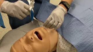 Surgical tracheostomy procedure [upl. by Ahcmis439]