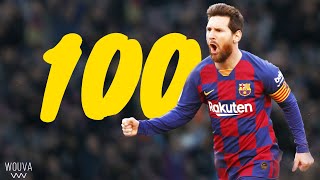 Lionel Messi  Top 100 Goals Ever With Commentary [upl. by Herrick602]