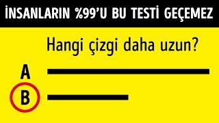 BEYİN GÜCÜNÜZÜ TEST EDEN 7 BİLMECE [upl. by Reaht]