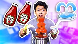 KETCHUP FONDUE CHALLENGE [upl. by Isidro379]