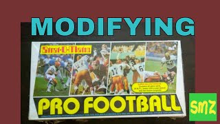 Modifying StratOMatic Football Basic Game [upl. by Lenka]