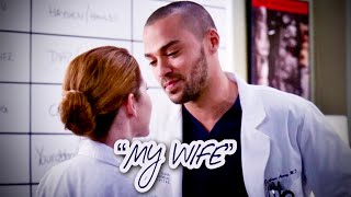 jackson avery calling april kepner quotmy wifequot for 1 minute straight [upl. by Noeht]