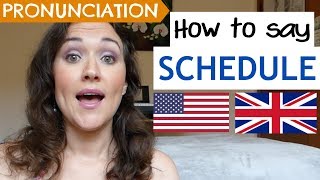 How to Pronounce SCHEDULE US UK amp Australian pronunciation [upl. by Eirallam]