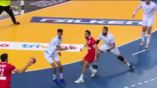 Tunisia vs Algeria  Highlights  28th IHF Mens World Championship POLSWE 2023 [upl. by Anoirtac]