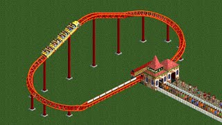 What Is The Shortest Ride With 10 Excitement In RCT2 [upl. by Adnawuj]