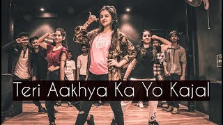 Teri Aakhya Ka Yo Kajal  ONE TAKE  Tejas Dhoke Choreography  Dancefit Live ​ [upl. by Briney]