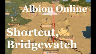 Albion Online  Caerleon to Bridgewatch fast almost safely [upl. by Jansson]