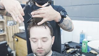 💈 Relaxing 50 Minute Haircut amp Wash  ASMR  for SLEEP 💤 No Talking [upl. by Anaujal195]