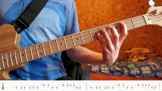 Jamiroquai  Deeper Underground Bass Tutorial with TABS [upl. by Lipsey]