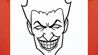 HOW TO DRAW THE JOKER [upl. by Buhler]