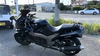 ZZR1100始動動画 [upl. by Redleh]