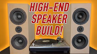 High End Stereo Speaker Build THESE SOUND AMAZING [upl. by Oruam804]