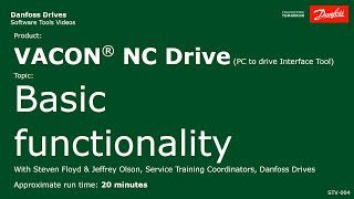 VACON® NC Drive Basic Functionality [upl. by Canute390]