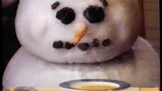 1993 Campbells Soup quotMelting Snowmanquot TV Commercial [upl. by Cypro]