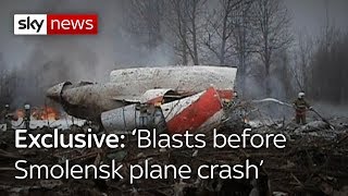 Exclusive Blasts before Smolensk plane crash [upl. by Riba]