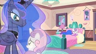 Luna And Sweetie Belle Sweeties Nightmare Full Scene  MLP FiM HD [upl. by Lorollas]