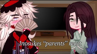 Inosukes motherDouma react to Inosuke  KNY [upl. by Cornelle]