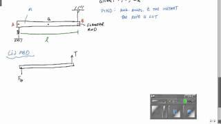 Rigid Body Kinetics with Rotation  Engineering Dynamics [upl. by Joseito]