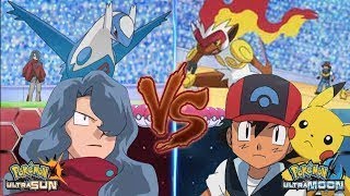 Ash vs Tobias  Liga Sinnoh  Audio Latino POKEMON LA SERIE [upl. by Naic]