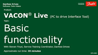 VACON® Live Basic Functionality [upl. by Akihsan]