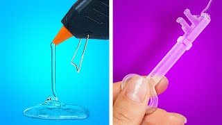 HOT GLUE GUN HACKS [upl. by Durante]