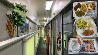 Delhi to Mumbai in Luxurious FIRST AC of 22222 CR Rajdhani  Journey Vlog  food review [upl. by Boleyn625]