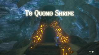 The Legend of Zelda Breath of the Wild  To Quomo Shrine [upl. by Enyluqcaj]