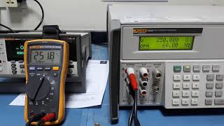 Fluke Multimeter calibration [upl. by Cope158]