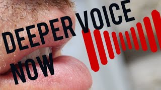 How To Deepen Your Voice FTM Works PreT Instant [upl. by Enyrb964]