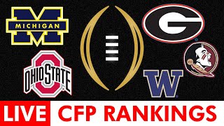 College Football Playoff Top 25 Rankings  Oct 31 Rankings [upl. by Niela]