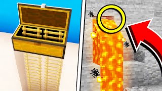 10 PRO WAYS to HIDE Your SECRET BASE in Minecraft NO MODS [upl. by Pirzada]