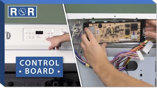 Oven Control Board  Repair amp Replace [upl. by Avirt529]