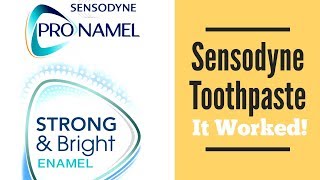 Sensodyne Toothpaste It Worked Ultimate Review [upl. by Arsi312]