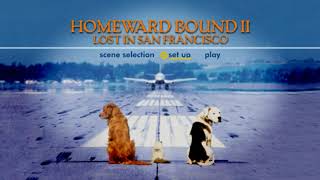 Homeward Bound II  DVD Menu Walkthrough [upl. by Ardenia]