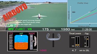 Asiana Flight 214 Crash  NTSB Animation [upl. by Nnylyt]